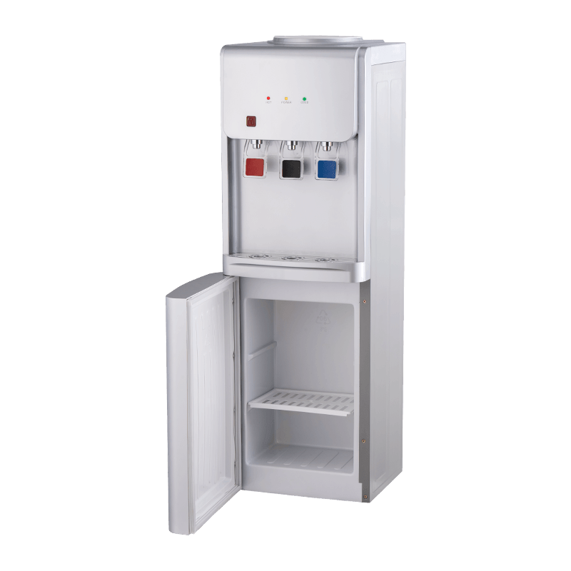 detail of YR-2506/YLR-2506/YLR-2506Y Silver Cold/Hot/Normal Temperature Vertical Water Dispenser