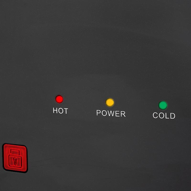 detail of YR-2506/YLR-2506/YLR-2506Y Black Cold/Hot/Normal Temperature Vertical Water Dispenser