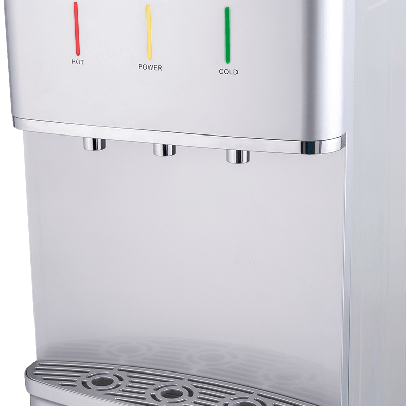 detail of YR-2508/YLR-2508/YLR-2508Y Silver Household Vertical Water Dispenser