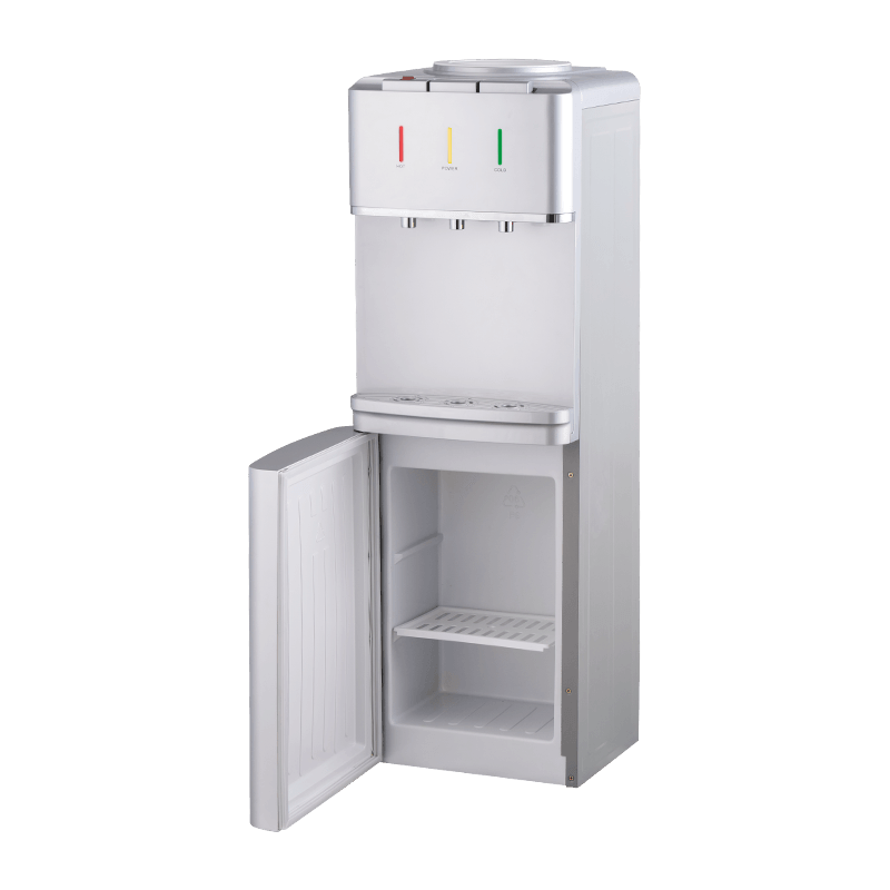 detail of YR-2508/YLR-2508/YLR-2508Y Silver Household Vertical Water Dispenser