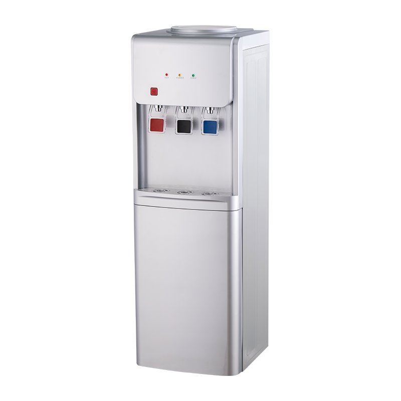 YR-2506/YLR-2506/YLR-2506Y Silver Cold/Hot/Normal Temperature Vertical Water Dispenser