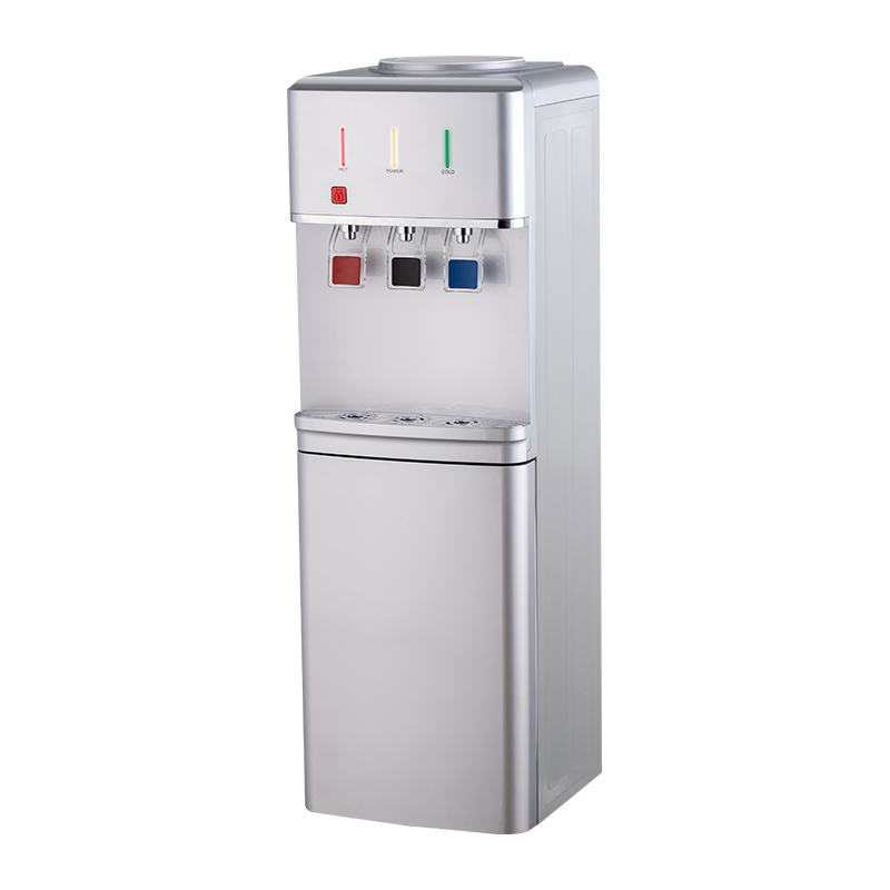 YR-2509/YLR-2509/YLR-2509Y Silver Three Outlet Vertical Water Dispenser