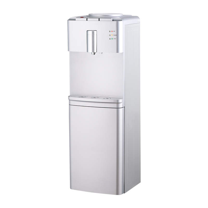 YR-2507/YLR-2507/YLR-2507Y Silver Refrigerable Vertical Water Dispenser